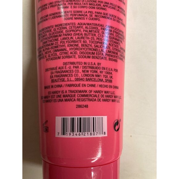 4-Pack Christian Audigier Ed Hardy Women Body Lotion 6.8 oz - Brand New - Picture 4 of 4